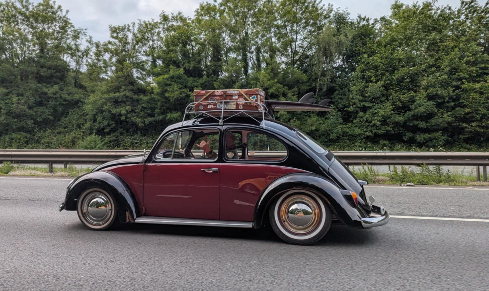 Finished classic Beetle bodywork completed by GBR Paintwork