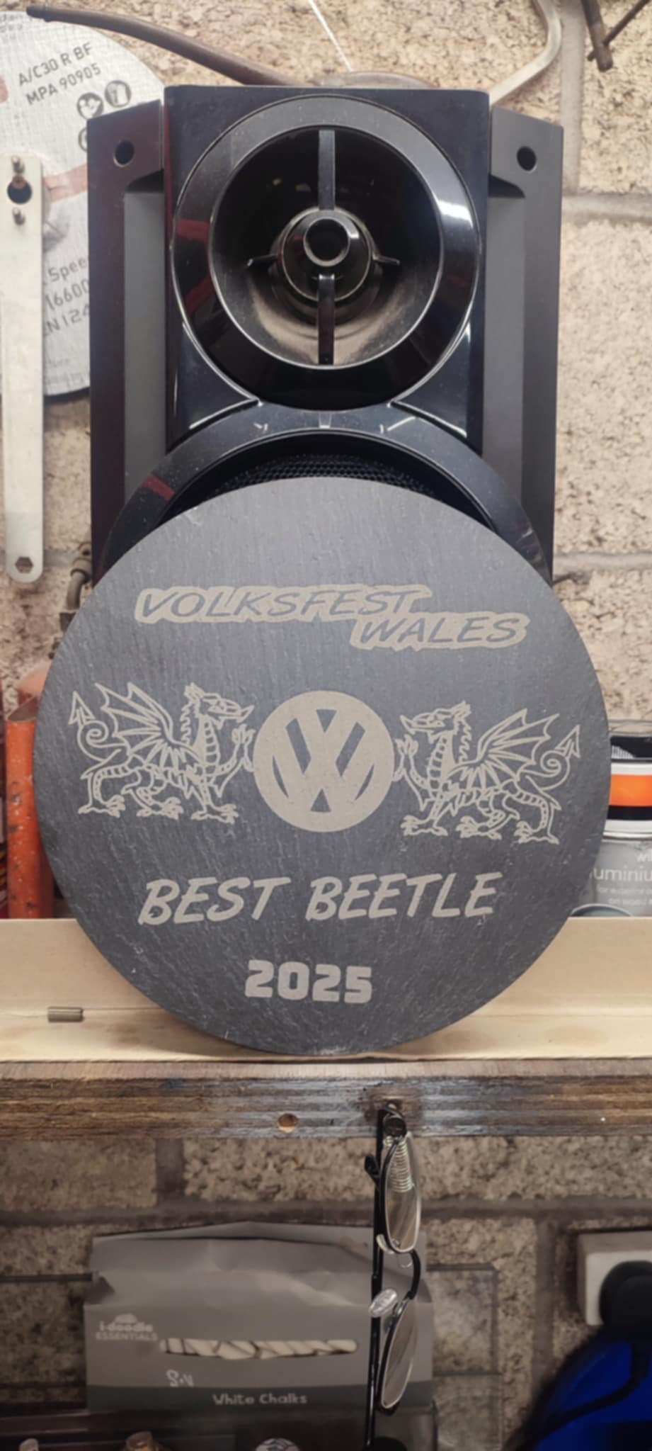 Volksfest Wales 2025 Best Beetle award for a classic Beetle finished by GBR Paintwork